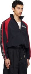 WILLY CHAVARRIA Black Casa De Chavarria Tape Jacket