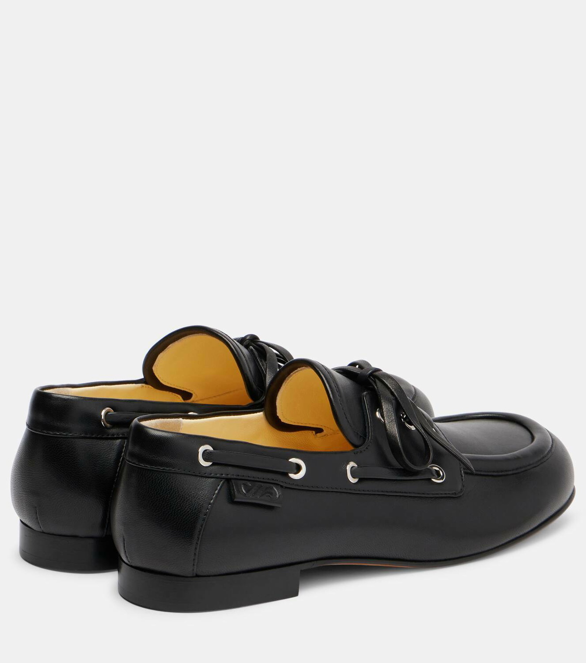 Proenza Schouler Leather boat shoes