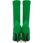 Balenciaga Green Sock Boots