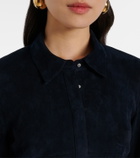 Stouls Becky suede shirtdress