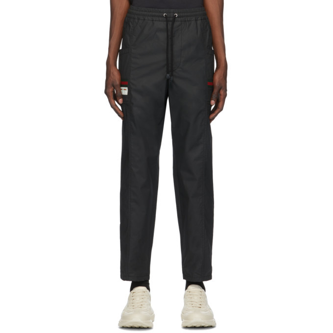 Gucci Black Waterproof Cargo Pants Gucci