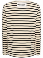 JIL SANDER - Ribbed Cotton Jersey T-shirt