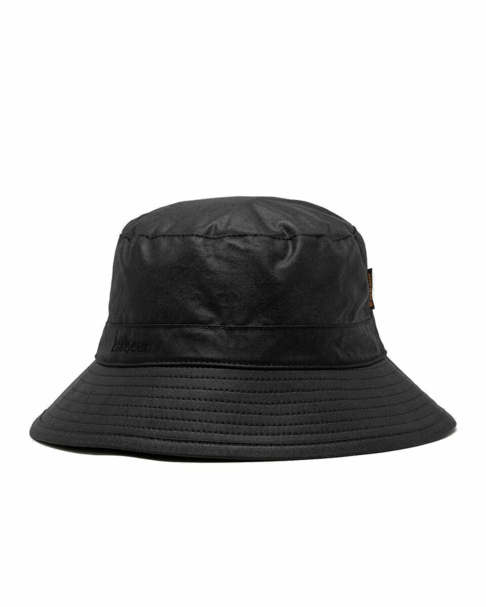 Photo: Barbour Wax Sports Hat Black - Mens - Hats