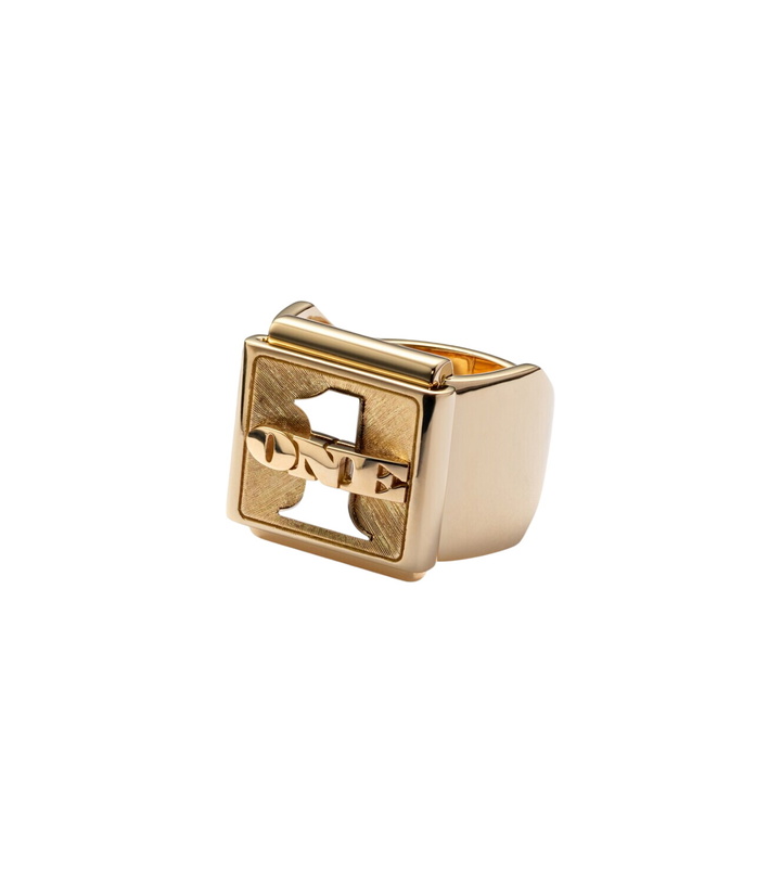 Photo: Marie Lichtenberg Buck Small 18kt yellow and white gold ring