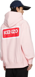Kenzo Pink Kenzo Paris Oversized Hoodie