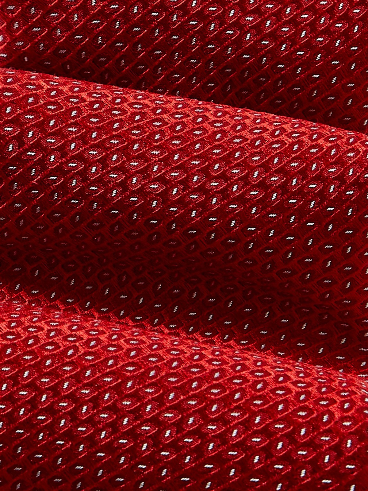 GIORGIO ARMANI - 8cm Silk and Cotton-Blend Jacquard Tie - Red Giorgio ...