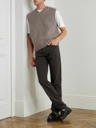 FRAME - Yak and Merino Wool-Blend Sweater Vest - Neutrals