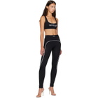 Off-White Black 'Off' Stamp Seamless Sport Leggings