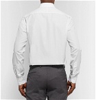 Dunhill - White Cotton-Poplin Shirt - Men - White