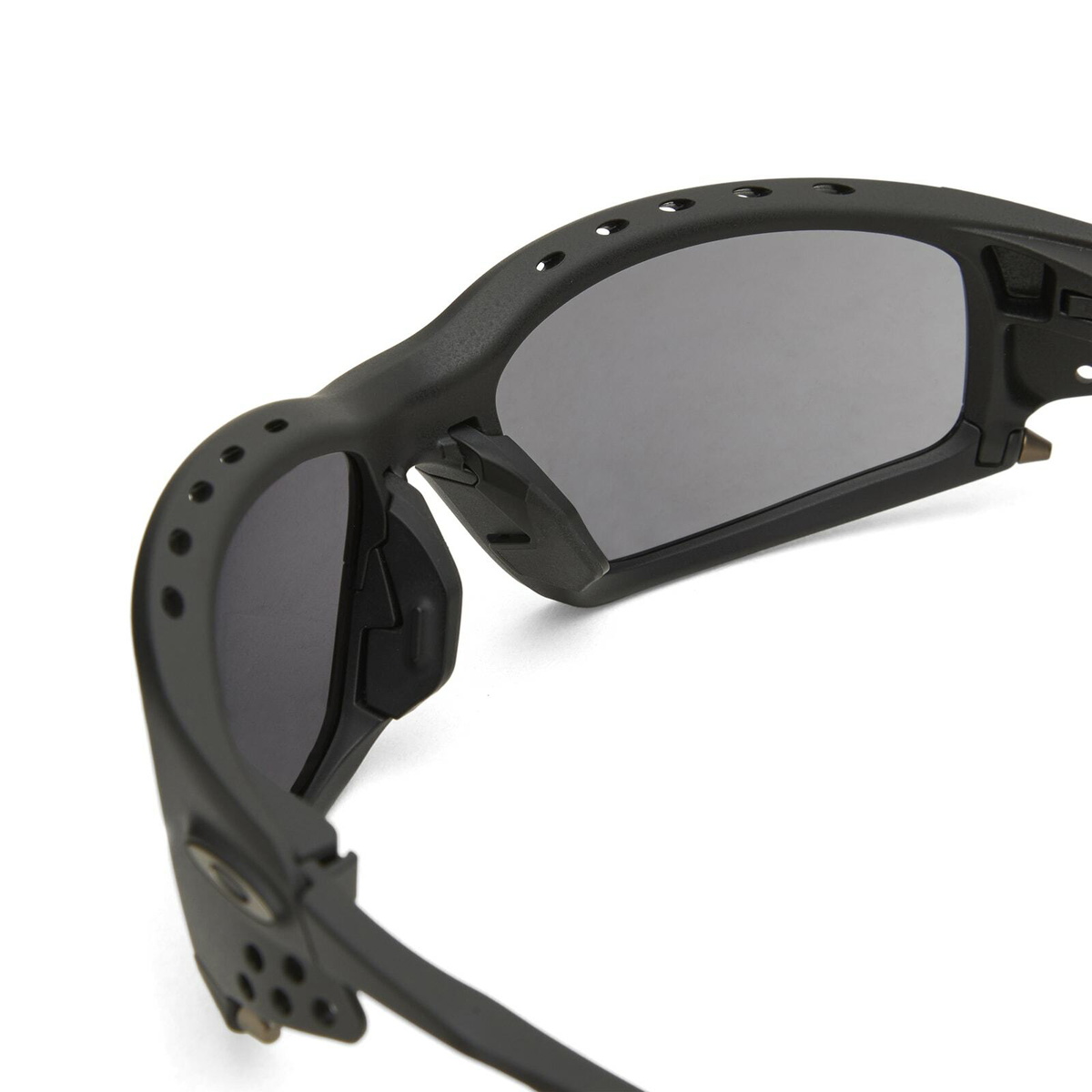 Oakley Plantaris SQ Sunglasses in Matte Black/Prizm Grey 