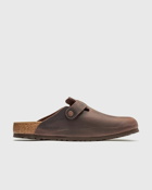 Birkenstock Boston Leoi Brown - Mens - Sandals & Slides