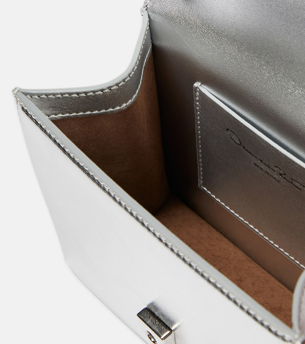 Oscar de la Renta Tro Mini leather crossbody bag