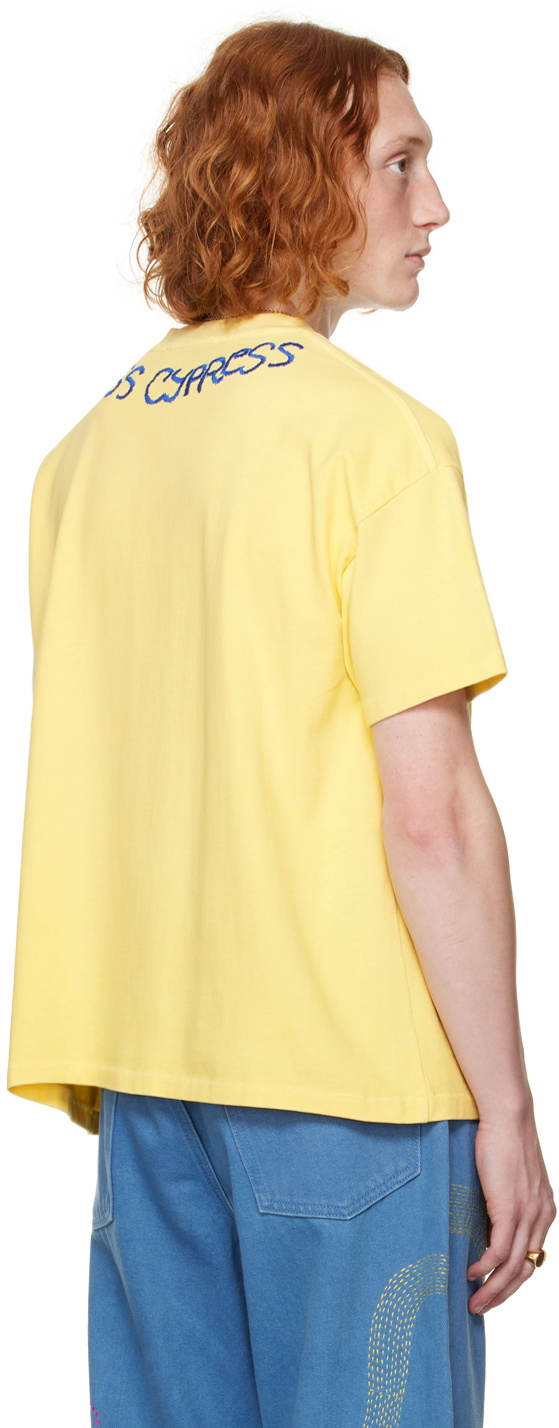 Glass Cypress Yellow Woman T-Shirt