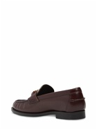 VERSACE - 25mm Leather Loafers