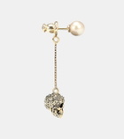 Alexander McQueen Skull crystal-embellished earrings