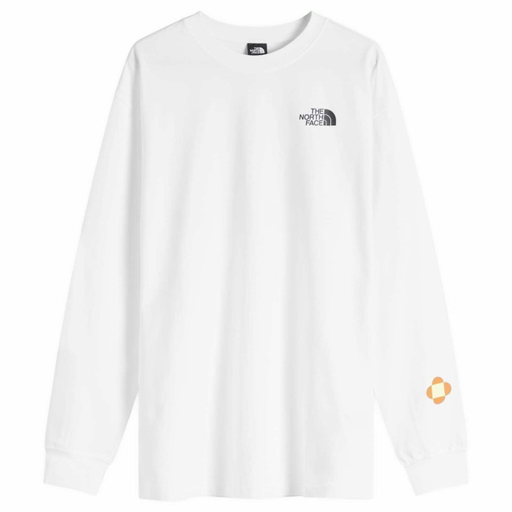 Photo: The North Face NSE x Yinka Ilori Graphic Long Sleeve T-Shirt in Tnf White