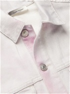 ISABEL MARANT - Jeddy Tie-Dyed Denim Jacket - Pink