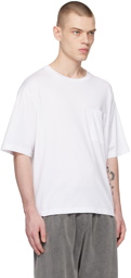 Acne Studios White Patch Pocket T-Shirt
