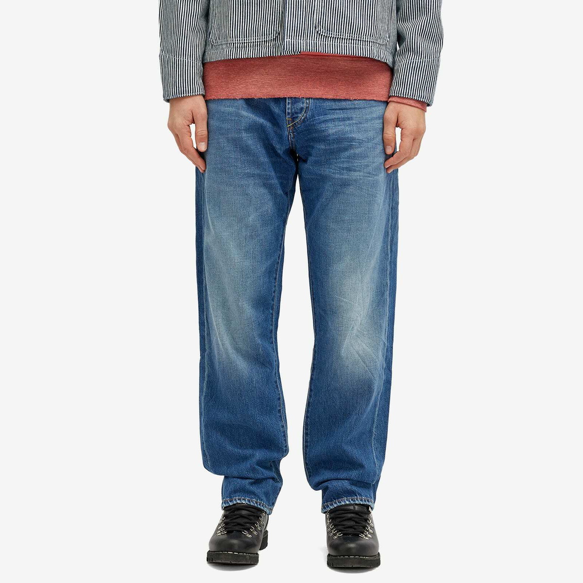 Dubbleware Men's Carver 5 Pocket Jeans in Vintage