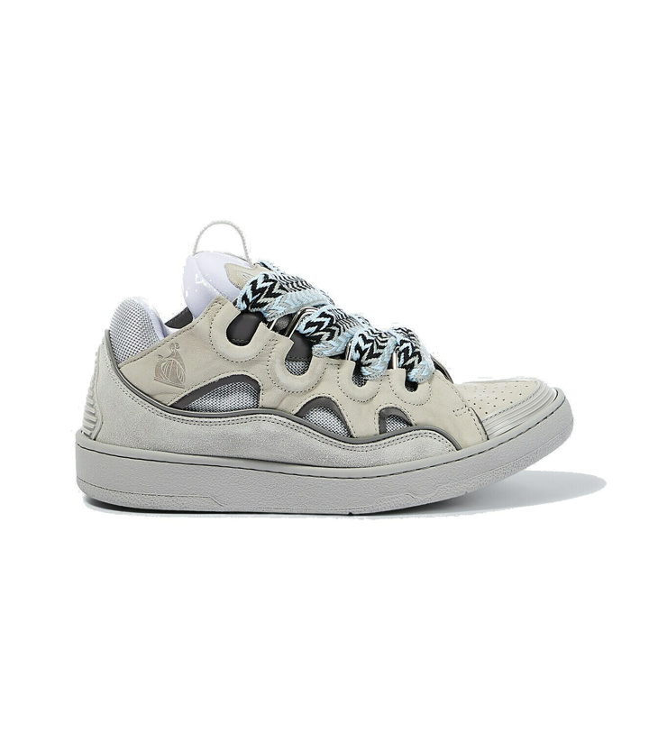 Photo: Lanvin Curb leather sneakers