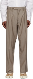 mfpen Brown Classic Trousers