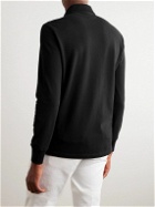 Brunello Cucinelli - Cotton-Piqué Polo Shirt - Black