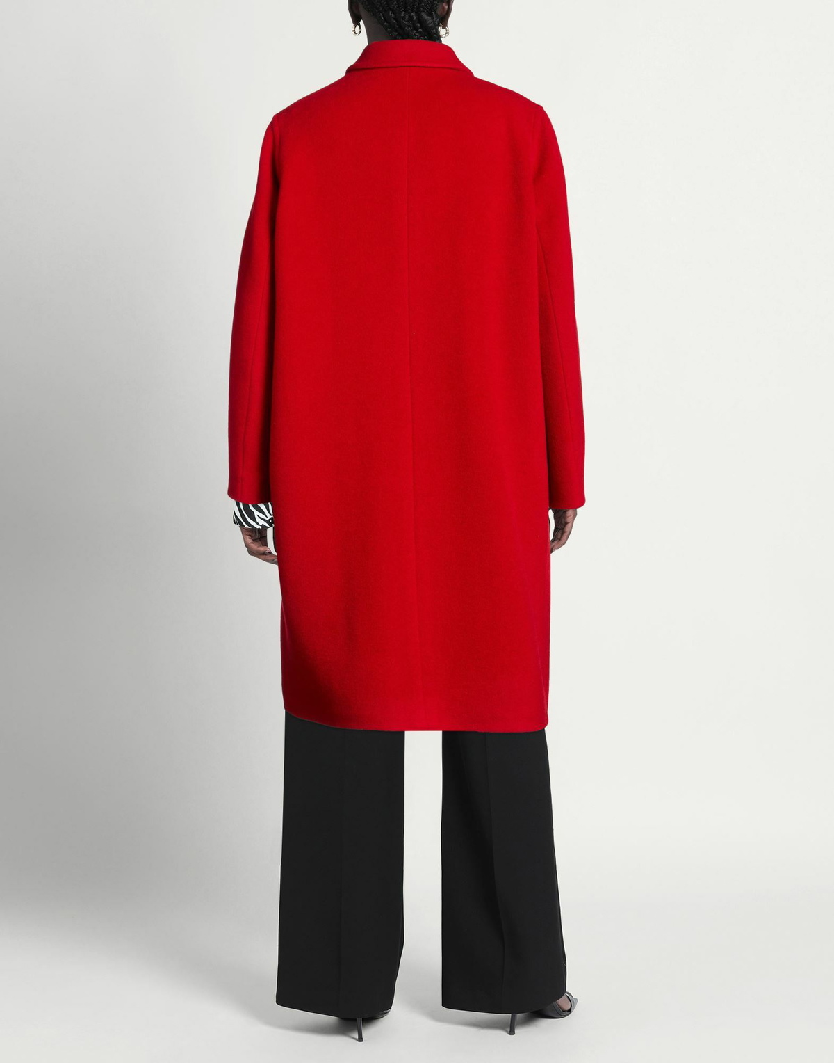 Tagliatore Womens Coat in Red
