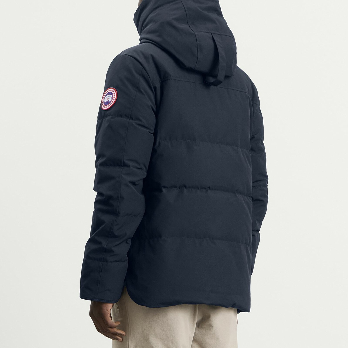 Canada Goose Men's Macmillan Parka Jacket Classic Disc in Atlantic Navy
