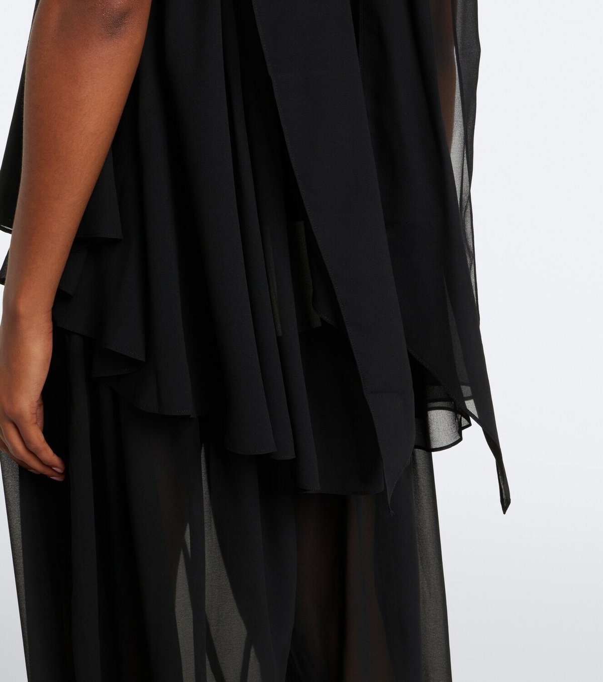 De La Vali Agapito georgette top