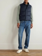Paul Smith - Quilted Wool and Cashmere-Blend Down Gilet - Blue