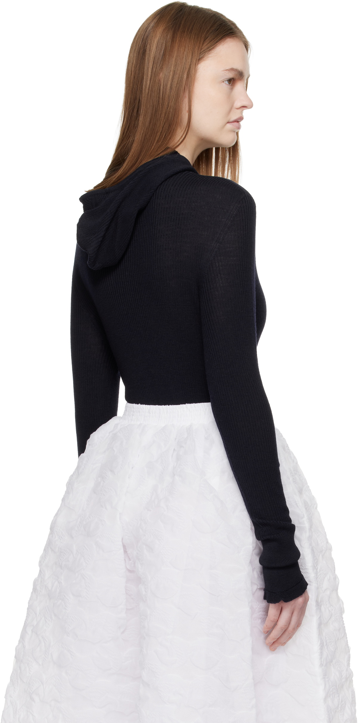 Cecilie Bahnsen Navy CBbelma Hoodie