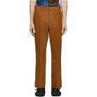 Acne Studios Orange Bootcut Trousers