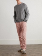 Officine Générale - James Straight-Leg Cotton-Corduroy Trousers - Pink