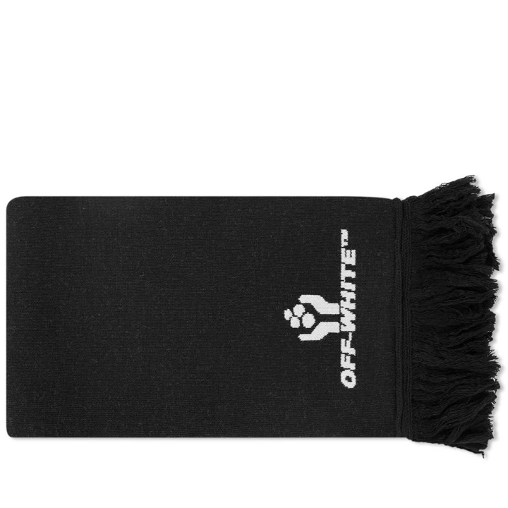 Photo: Off-White Hands Logo Scarf