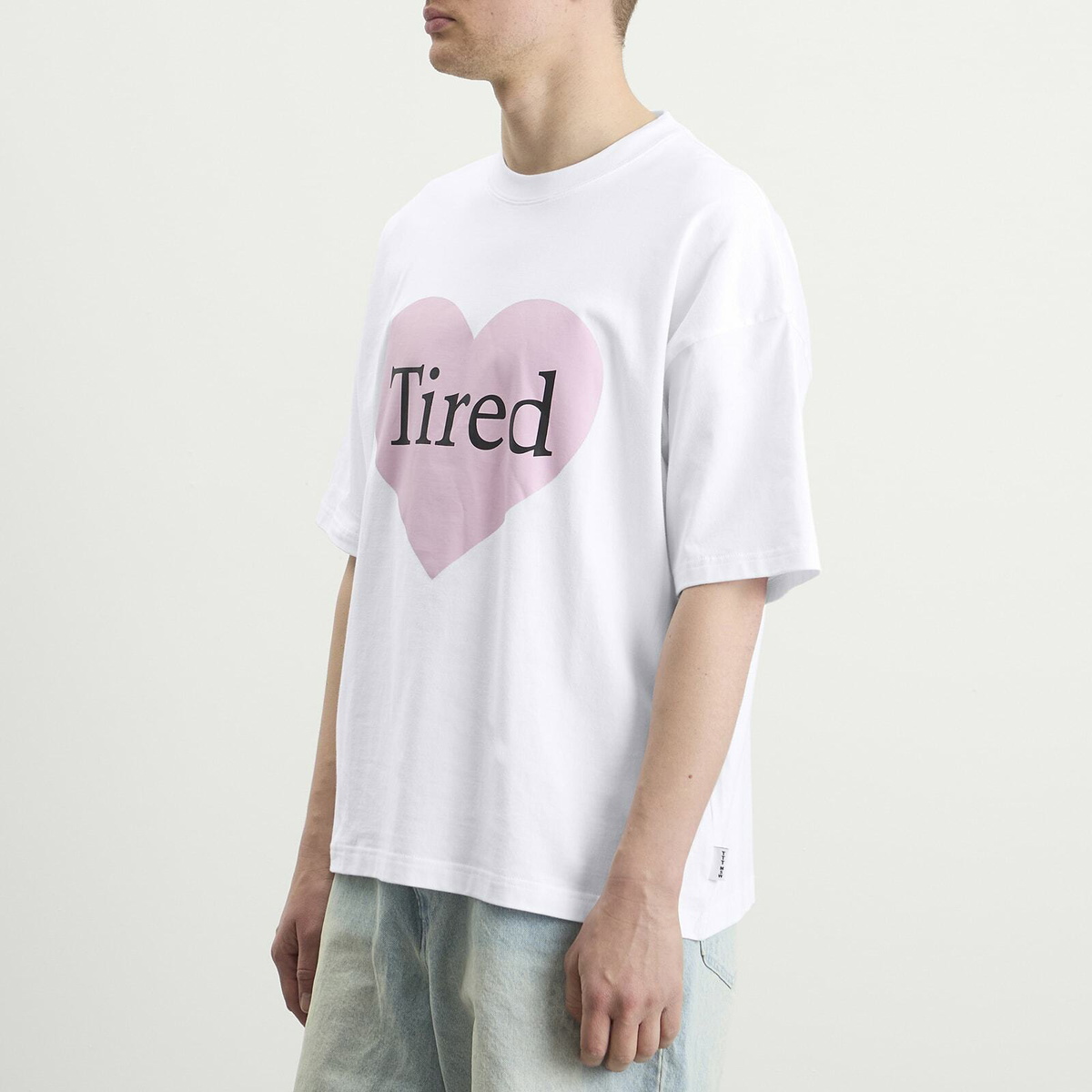 TTT MSW Men's Tired T-Shirt in White