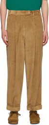 Cordera Brown Masculine Trousers