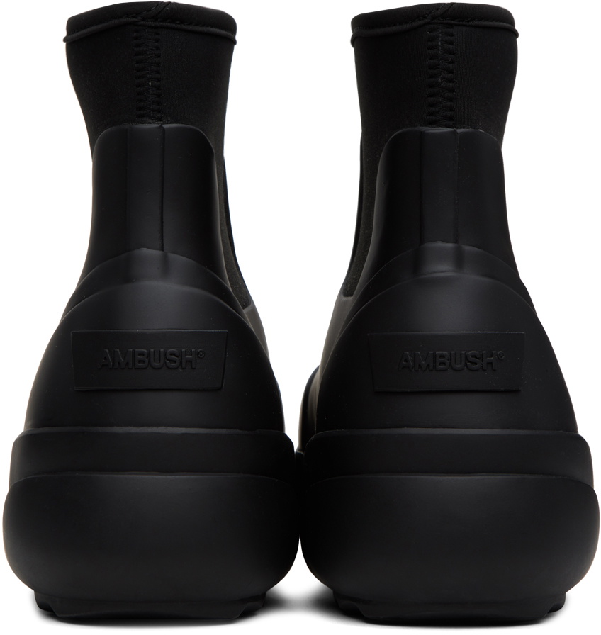 AMBUSH Black Rubber Boots