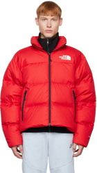 The North Face Red Nuptse Down Jacket