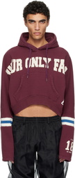 doublet Burgundy PZtoday Edition 'Only Fans' Hoodie