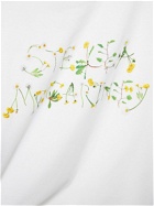 STELLA MCCARTNEY - Embroidered Flower Logo Jersey T-shirt