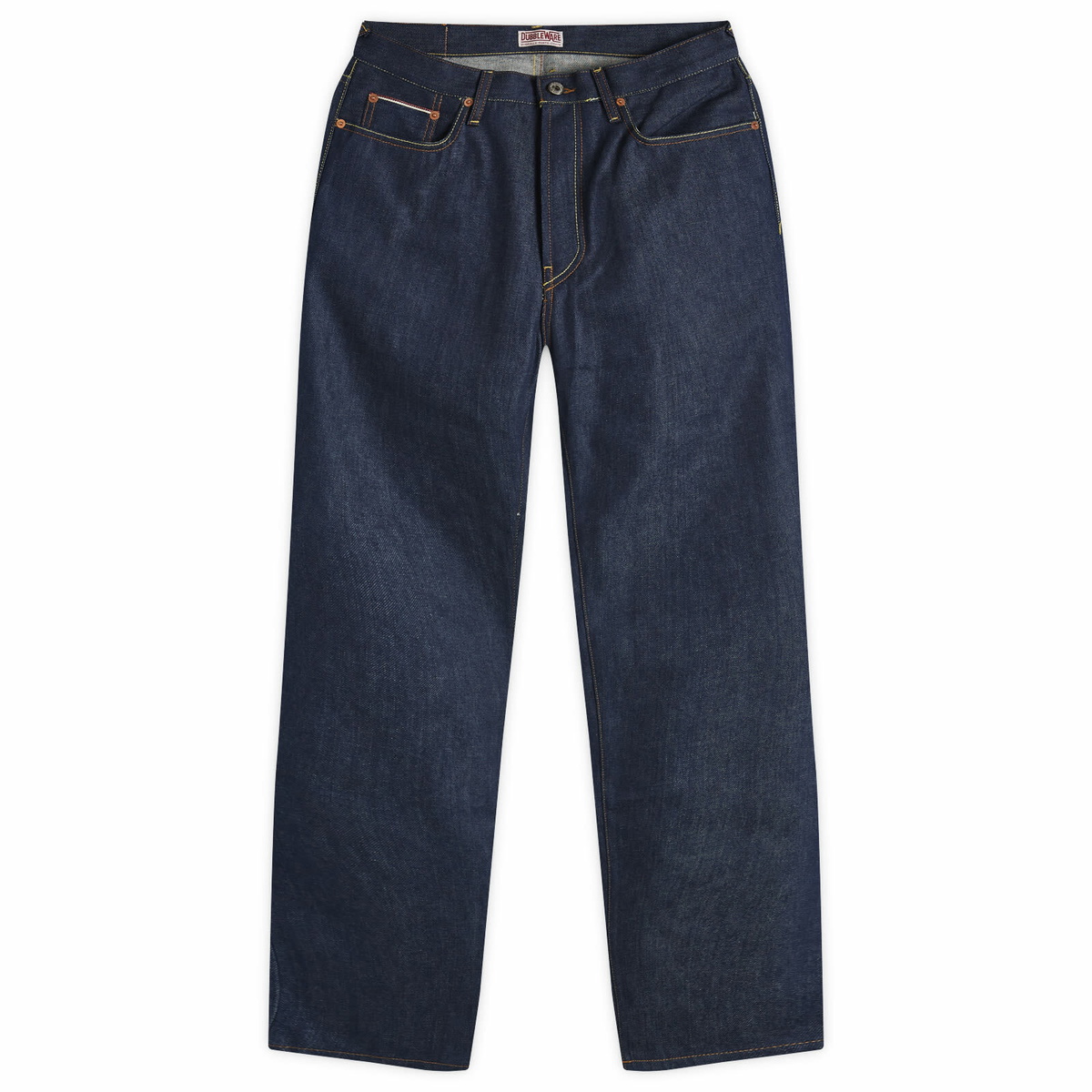 Dubbleware Men's Carver 5 Pocket Jeans in Indigo Raw