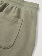 JOHN ELLIOTT - Crimson Loopback Cotton-Jersey Drawstring Shorts - Green