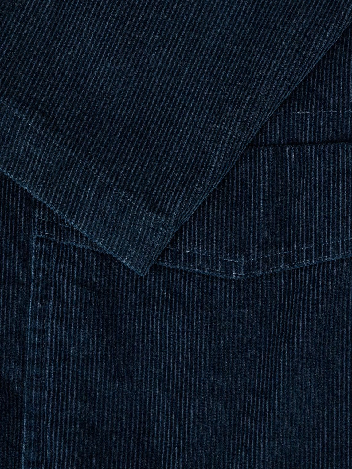 Drake's - Cotton-Corduroy Blazer - Blue