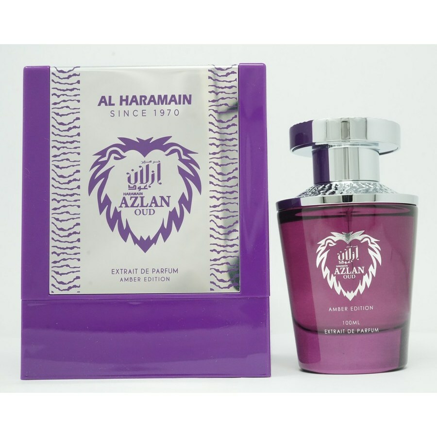 Al Haramain Ladies Azlan Oud Amber Edition Extrait de Parfum Spray 3.4 oz Fragrances 6291106813364