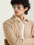 Brunello Cucinelli - Round-Frame Two-Tone Acetate Sunglasses