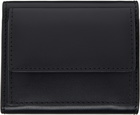 A.P.C. Black Louis Small Compact Wallet