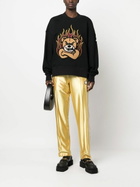 Moncler Genius Black Graphic-Print Crew-Neck Sweatshirt