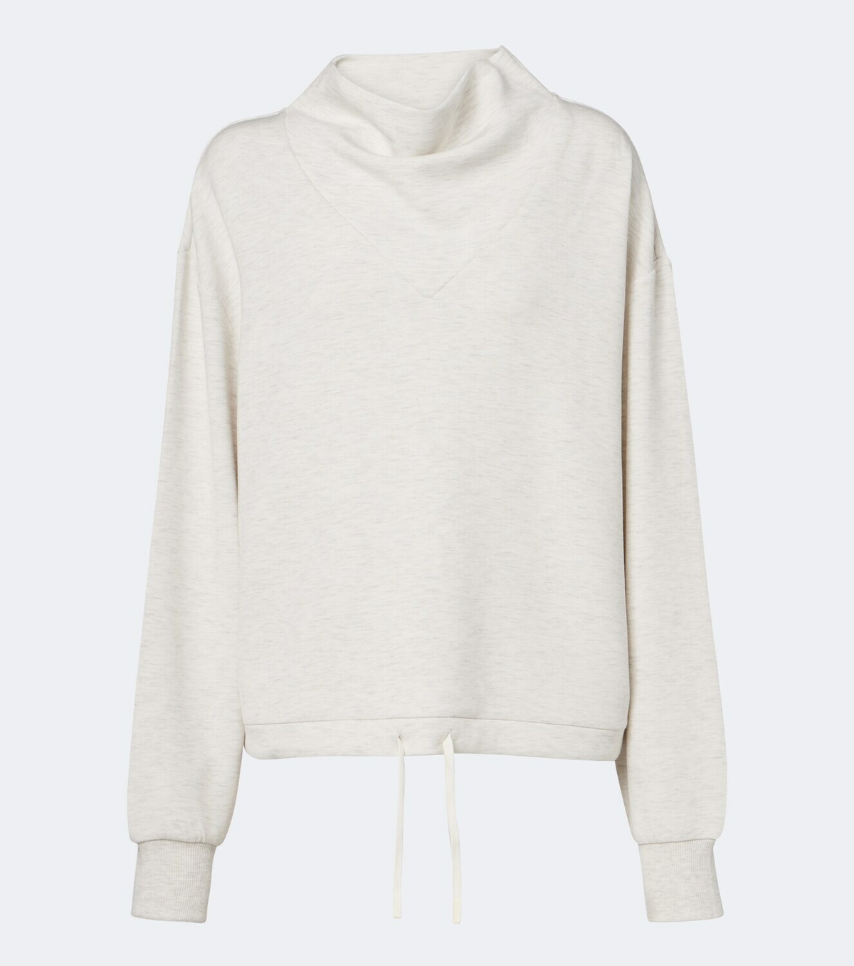 Varley Betsy draped jersey sweatshirt