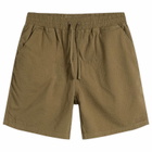 Foret Men's Hush Seersucker Shorts in Stone