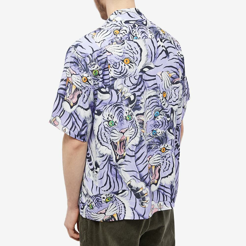 Wacko Maria X Tim Lehi Hawaian Shirt In Purple Wacko Maria